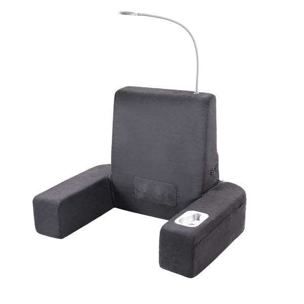 Carepeutic Backrest Bed Lounger with Soothing Warm Shiatsu Massage