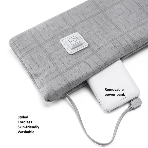 Carepeutic Cordless Wearable Washable Heating Neck Wrap, Unisex