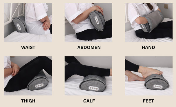 Carepeutic Triple Motion Massage Cushion and Leg Wedge