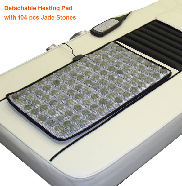 Carepeutic Deluxe Full Body Synchronization Shiatsu Massage Mat with Jade-Heat Therapy