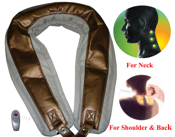 Carepeutic Neck and Shoulder Taping Massager with Remote