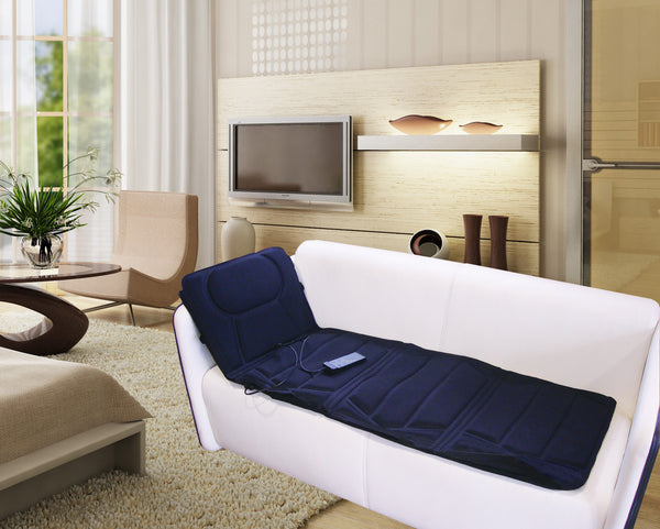 Carepeutic Targeted Zone Deluxe Vibration Massage Mat with Heat Therapy