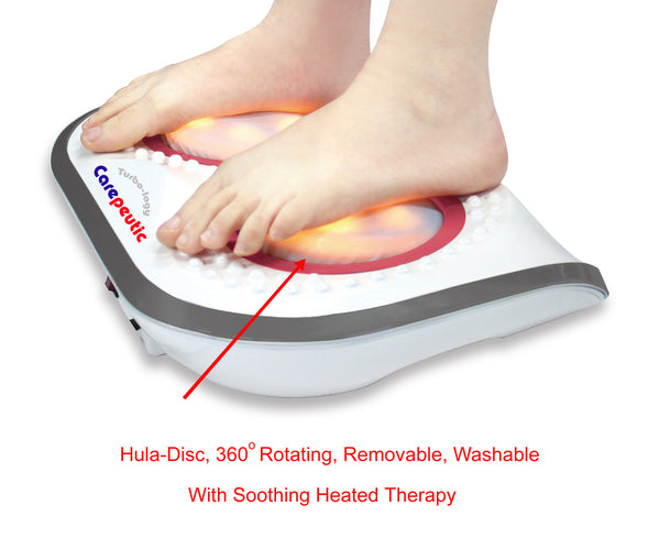 Carepeutic Turbo-Logy Shiatsu Foot Massager with Infrared Heat Therapy