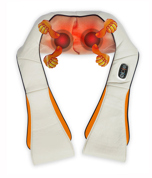 Carepeutic Deluxe Swedish Shiatsu Full Body Massager with Heat Therapy