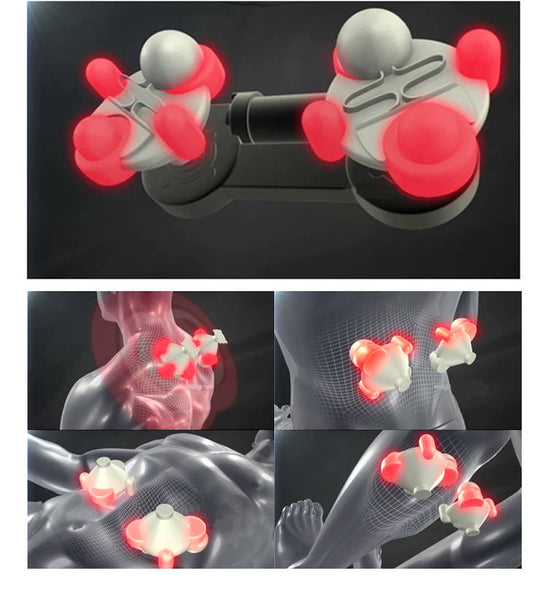 Carepeutic Deluxe Swedish Shiatsu Full Body Massager with Heat Therapy