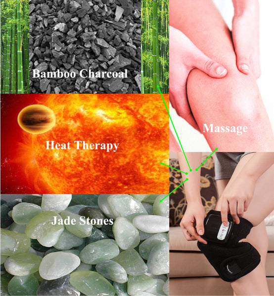 Carepeutic Cordless Knee and Joint Vibration Massage with Heat