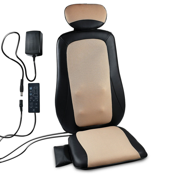Carepeutic Kneading Rolling Vibration Massage Chair Cushion