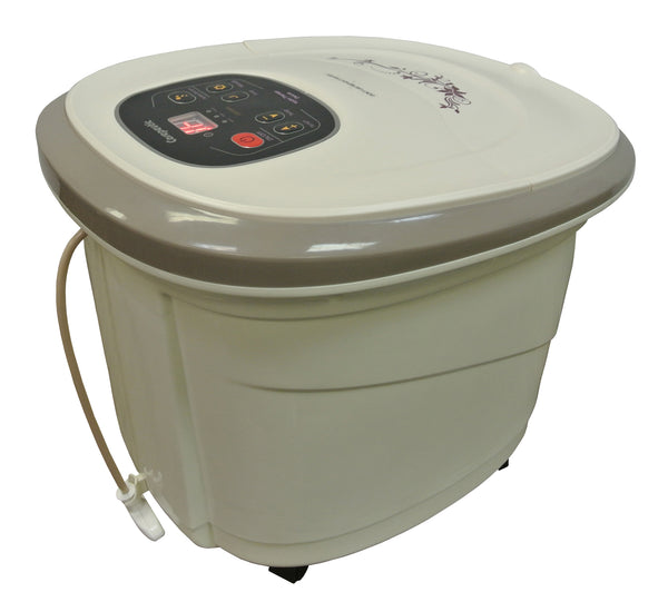 Carepeutic Motorized Hydro Therapy Foot and Leg Spa Bath Massager