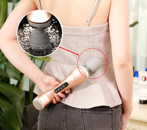 Carepeutic Cordless Hot and Cold Therapy and Relaxing Massager (Rose Gold)