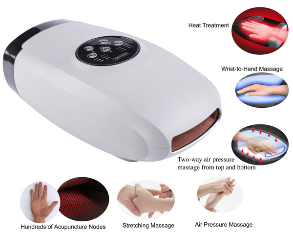 Carepeutic Acu-points Warming Hand Massager with Pulse Motion Therapy