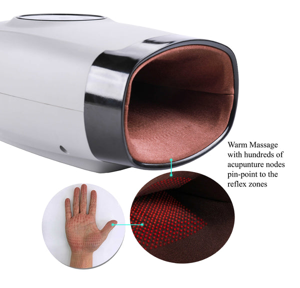 Carepeutic Acu-points Warming Hand Massager with Pulse Motion Therapy