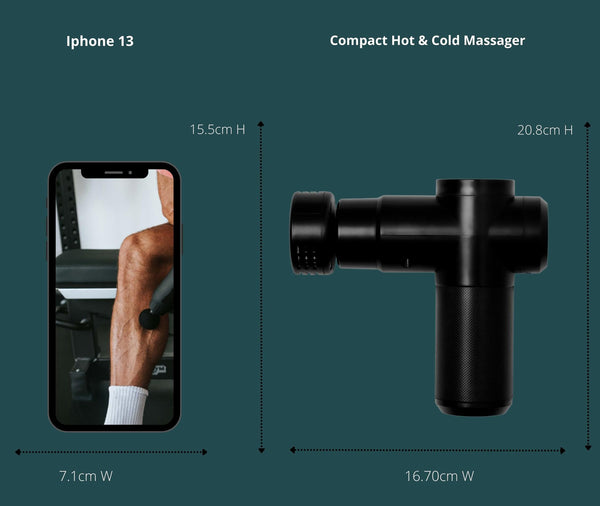 Carepeutic Cordless Heat or Cold Massage Gun
