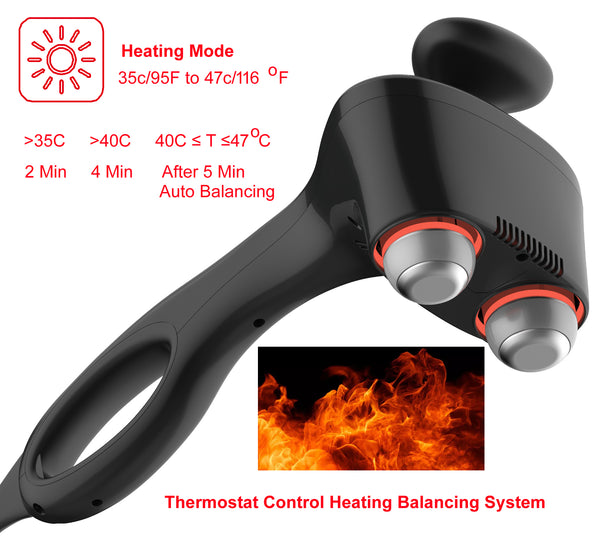 Carepeutic Bionic-Point Heat and Cold Percussion Massager