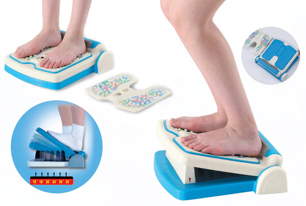 BetaFlex Acupressure Points Leg Stretch Board and Foot Rest