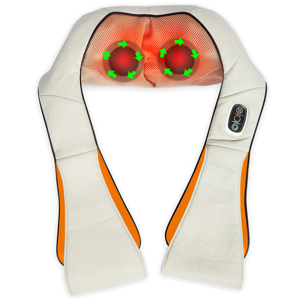 Carepeutic Deluxe Swedish Shiatsu Full Body Massager with Heat Therapy