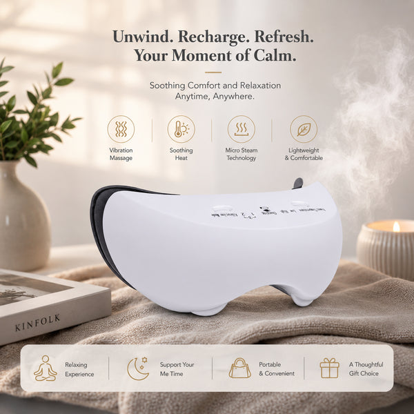 Carepeutic Cordless Warming Eye Reflexology Massager