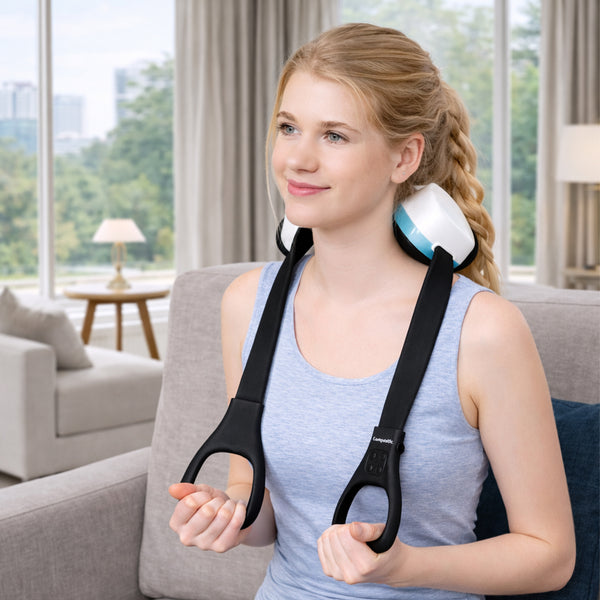 Carepeutic Targeted Spot Kneading Massager for Neck and Thigh with Heat