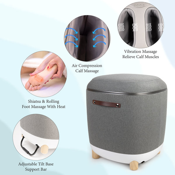 Carepeutic Comfy Home Ottoman Massager