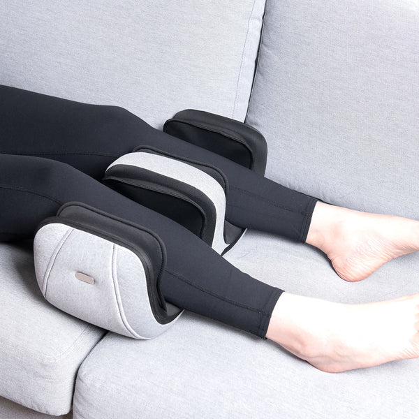 Carepeutic Deluxe Dual Action Knee or Calf Massager with Kneading Vibration and Heat Therapy KH353