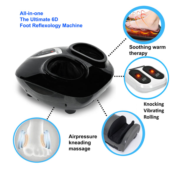 Carepeutic The Ultimate 6D Foot Reflexology Machine